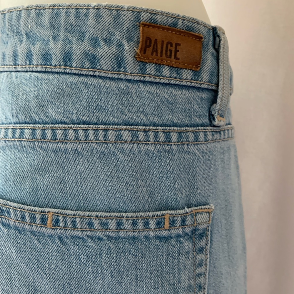 PAIGE Made In USA High Waist Blue CALLIE Jean - Picture 8 of 15